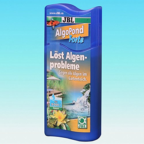 JBL AlgoPond Forte 250ml Wasseraufbereiter gegen alle Algen im Gartenteich für 5000 Liter (59,80 €/L)