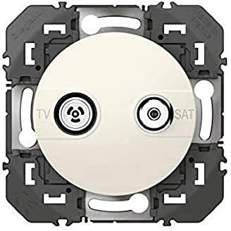 Legrand - Prise TV-SAT étoile blindée dooxie finition blanc - emballage blister