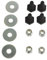 Spares2go Blade Bolts Set for Hayter Lawnmower