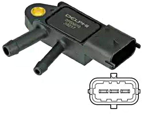 Delphi DPS00019 - Sensor, exhaust pressure