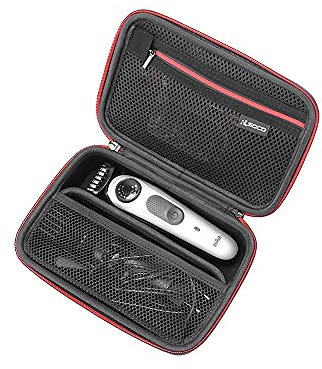 RLSOCO Tasche für Braun Barttrimmer BT3410/BT3440/BT7240/BT5430/BT7441/BT5365/BT7440/BT9440 & für Braun Bartschneider MGK3235/MGK5280/MGK5410/MGK5445/MGK7020