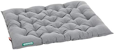 Doctor Bark Hundekissen Urban - orthopädisches Hundebett für sehr große Hunde - waschbar bis 95°C - robuste Indoor/Outdoor Hundematratze - Made in Germany (XXXL - 120x100 cm, Hellgrau)