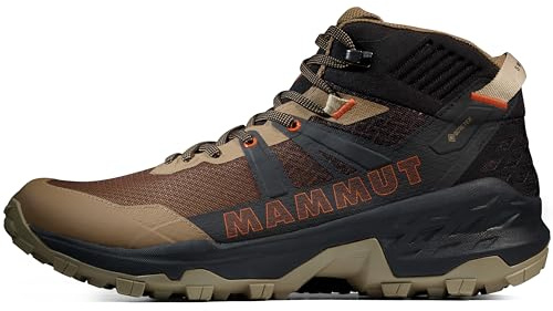 Mammut Herren Wanderschuhe Sertig II Mid Black-Dark Sand 42