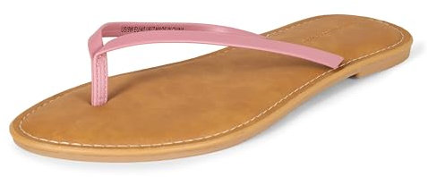 Amazon Essentials Sandale Tong Femme, Rosé Grisé, 39.5 EU