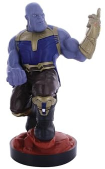 Cableguys Gaming-Figur Marvel Thanos - Zubehör Halterung für Controller oder Smartphone - Inklusive USB-Kabel - 20 cm