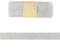 Viskose-Schrägbänder-Uni-ca. 20 mm Breite x 3 Meter Länge-48 Farben (Hellgrau meliert-187164)