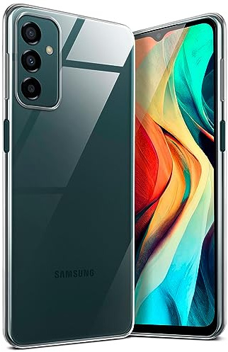 moex für Samsung Galaxy M23 5G Hülle Durchsichtig, Silikon Handyhülle Transparent, Clear Case Ultra Slim, Backcover Schutzhülle Dünn, Silikonhülle Minimalistisch, Aero Case, Klar