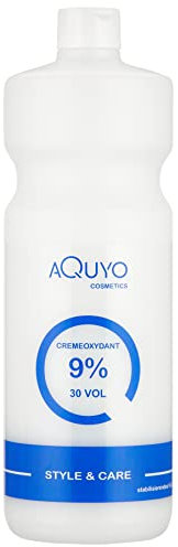 Creme Oxydant Entwickler 9% 1000ml (30 Volumen) für Haarfärbung, Haartönung oder Blondierung | Oxidationscreme mit Wasserstoffperoxid H2O2 | Oxidant ist frei von Duftstoffen