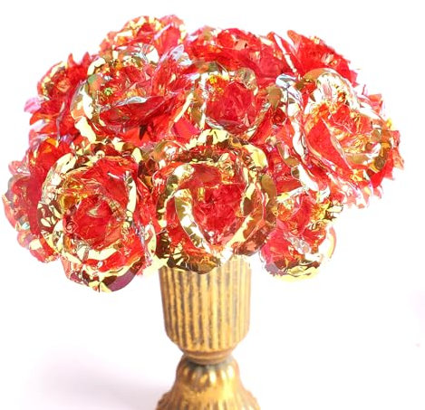 N&T NIETING Künstliche Galaxie-Rosen, Geschenke für Frauen, Mutter, Schwester, Ehefrau, Töchter, Geschenke für immer Rose, Geschenke zum Jahrestag, Regenbogenrosen, Geschenk für sie, Hochzeit,