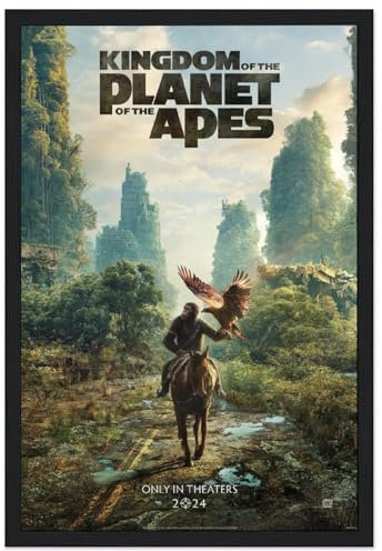CEOK Kingdom of The Planet of The Apes Poster Vintage Art Poster Wall Art Decor Canvas Poster & Prints Wall Poster For Room Aesthetic 20 x 30 cm Style