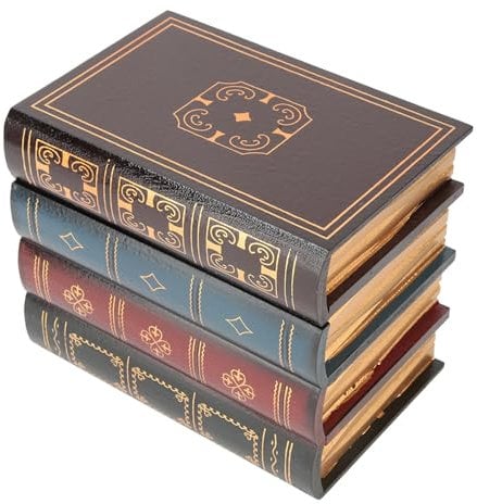 Boîte De Rangement De Faux Livre, Boîte À Livres Vintage, Boîte De Rangement Pour La Décoration D'étagères De Bureau À Domicile Boîte De Rangement Pour Faux Livres, Style Vintage Décoratif