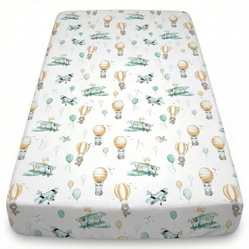 BABYSAFE Lenzuola Lettino 70 x 140 Bambino - Coprimaterasso con Angoli