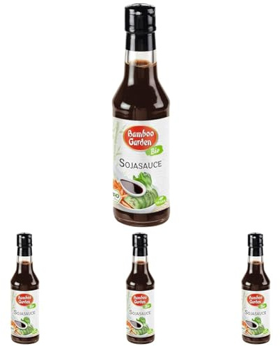 Bamboo Garden Bio Sojasauce, 150 ml (Packung mit 4)