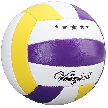 Kikumi Trainings-Volleyball, Größe 5, Weich, Elastisch, Auslaufsicher, für Volleyball-Spiele Im Innen- und Außenbereich