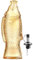 Bouteille de sauce soja - Design poisson en verre - Capacité de 500 ml - Récipient refermable pour huile de vinaigre et de sésame - Pichet décoratif pour la cuisine, le bar de table ou la présentation