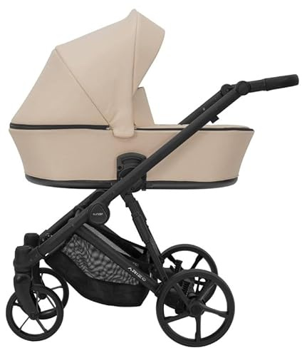 Poussette Arizo 04 rose- Cadre noir
