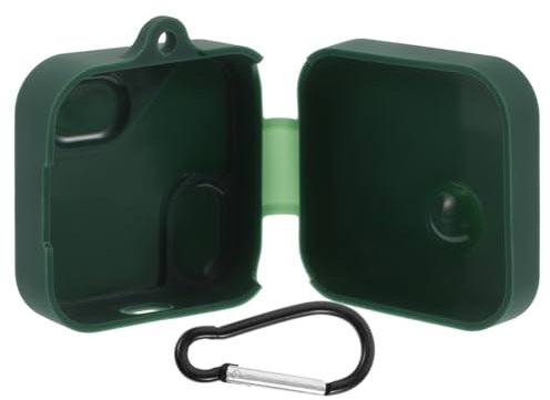HEATSHAKING Tragetasche für Nothing Ear Silikon Ohrhörer Schutzhülle mit Karabiner für Kopfhörer Stilvolles Design Optimaler Schutz