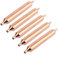 Secador de filtro de cobre para frigorífico, aire acondicionado, sistema refrigerante con tamiz molecular, 5 unidades, fino y grueso φ3 mm (B)