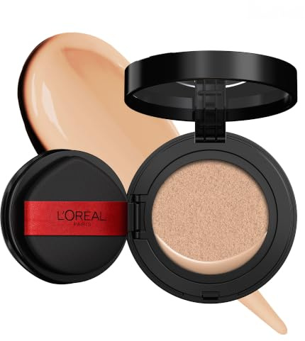 L'Oréal Paris Infallible Fresh Wear Cushion Foundation, Shade: 140 | Korean Makeup Inspired, Buildable Medium-To-Full Coverage, Upto 24H Longwear, Breathable Formula