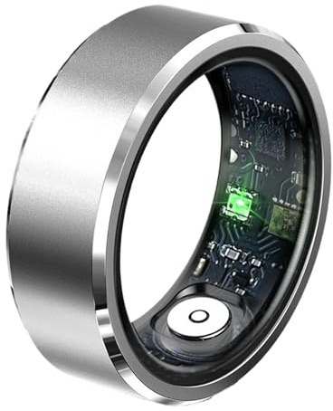 Health Ring – 35 g Wireless Sleep Monitor Device | Heart Rate Ring Activity Tracker | Smart Fitness Ringe für Hiking Übung Swimming Daily Umschalten Workout Travel Wellness Monitoring
