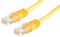 Value UTP Patch Cord, Cat.6, yellow 1.5 m Giallo, Giallo cavo di rete