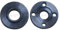 KATSU 1 Par Angular Amoladora Exterior Interior de Metal Brida Tuercas Soporte de Disco Para 115mm a 230mm Makita Bosch Angular Amoladora Eléctrica, M14 Vástago