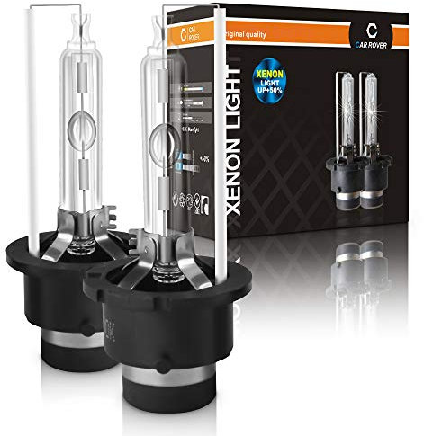 CAR ROVER D2S Xenon Burner HID Scheinwerfer 6000K, 12V 35W, Pack of 2