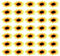WINOMO 100pcs lebensechte künstliche Plastik Sonnenblume Köpfe Home Party Dekoration-Props (gelb)