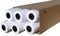 CABRO Lot de 6 rouleaux de papier pour traceur 80 g/m² – Rouleau de 914 mm x 50 m | Gaine 50 mm | Papier blanc non couché CAO & jet d'encre pour dessins techniques et plans