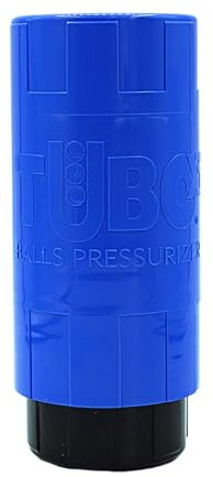 Tubo Plus X3 - Presurizador de Pelotas de Pádel y Tenis | Bote Hermético para Mantener la Presión y Recuperar el Rebote | Capacidad para 3 Pelotas | No Incluye Inflador de Aire - Color Azul