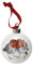 Portmeirion Home & Gifts Bauble, Ceramic, Multi-Coloured, 2.6