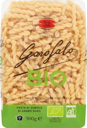 Garofalo Organic Gemelli Italian Dried Pasta, 500g (Pack of 1)