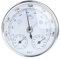 ZpovLE 3-in-1-Barometer für zu Hause Indoor Outdoor-Wetterstation Traditionelles Zifferblatt-Barometer