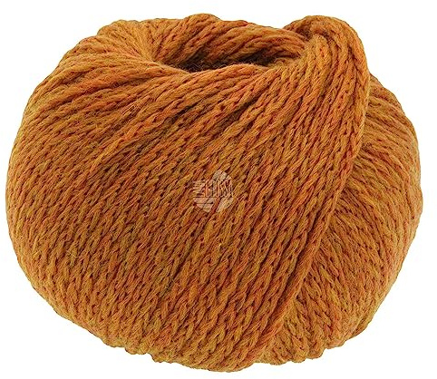 LANA GROSSA Cool Merino Big | Voluminöses Kettengarn aus klassischer Merinowolle | Handstrickgarn aus 90% Schurwolle & 10% Polyamid | 50g Wolle zum Stricken & Häkeln | 90m Garn FB 213