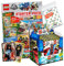 Bundle mit Lego Jurassic World Trading Cards - Serie 2-1 Starter + 1 Display (50 Booster) + Exklusive Collect-it Hüllen
