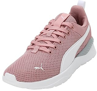 Puma Unisex Youth Anzarun Lite Jr Sneakers, Peach Smoothie-Puma White, 3.5 UK