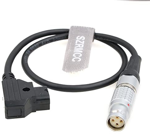 SZRMCC D Tap auf 2B 4 Pin Buchse Stromkabel für Red Digtal V-Raptor XL 8K VV Kinokamera (Gerade 4pin Buchse)