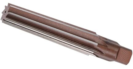 CoCud MT4 Morse Taper Reamer, 26mm - 32mm Cutting Dia. 6 Flute, Steel Milling Tool - (Applications: for Aluminum, Copper, Plastic)