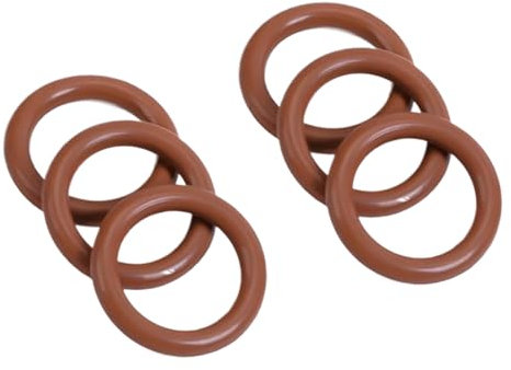 Fluorkautschuk-O-Ringe 95mm Außendurchmesser, 79mm ID, 8mm Breite, Braune Fluorkautschuk-Dichtung Packung mit 2