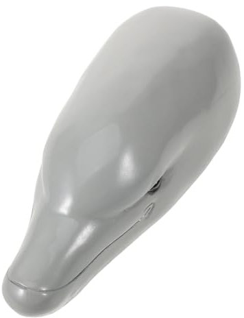 OFFSCH Elegante Desktop Tier Figurine Harz Aquarium Ornament Delphin Kopf für und Garten Dekoration