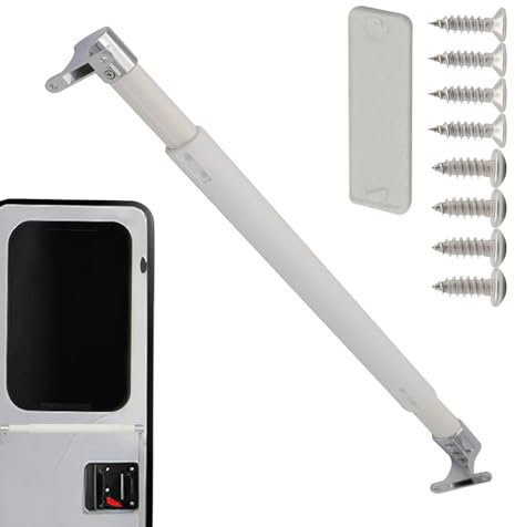 Maniglia per barra trasversale per porta zanzariera per ,maniglia per porta zanzariera per - Barra trasversale regolabile per porte zanzariere di ,Accessori d