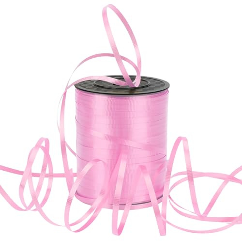 Dooozy 500 mètres de ruban cadeau (gaufrage rose)