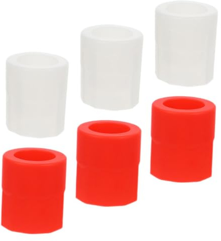 ULDIGI Stampi Realizzano Bicchierini di Ghiaccio o Cioccolato Riutilizzabili 6 Pezzi in Silicone per Bicchierini Ghiaccio Facili da Sformare, per Festa