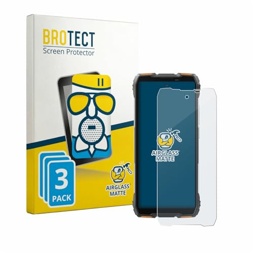 BROTECT Entspiegelungs Schutzglas für Blackview Oscal Pilot 6 (3 Stück) Schutzfolie Glas Matt [Extrem Kratzfest 9H, Anti-Reflex, Anti-Fingerprint]