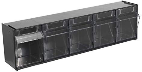 Sealey Apdc5 Stackable Cabinet Box 5 Bins