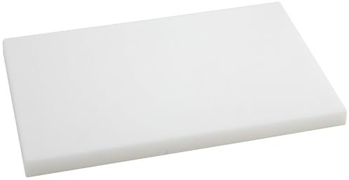 Metaltex - Tabla Profesional de Cocina Corte, Polietileno, color Blanco, 60 x 40 x 2 cm