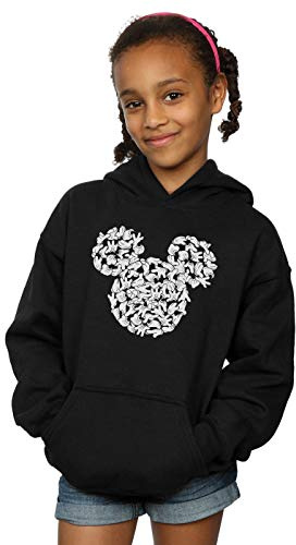 Disney Girls Mickey Mouse Head of Hands Hoodie