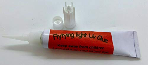 10ml Licht, Klar UV Kleber in eine Tube für Fliegenbinden