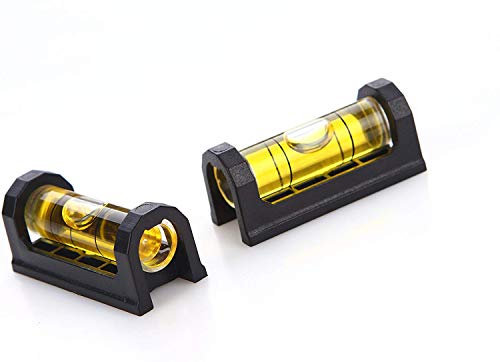 Aoderda 2 Pcs Magnetic Magnet Bubble Spirit Level for Measuring Instrument