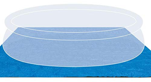 ACCEWIT 28048 Intex - Telo Base per Piscina Quadrato, 472 x 472 cm